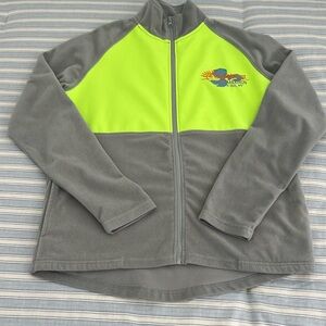 Celebrate Life Half Marathon men’s zip up fleece. XS. ptp 21” L 25”front 28”rear